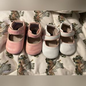 Leather baby walkers 12-18m